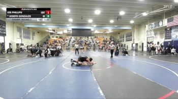 126 lbs Champ. Round 2 - Joe Phillips, Centennial vs Joseph Gonzales, Huntington Beach