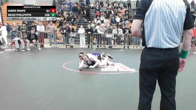 138 lbs Consi Of 8 #1 - James Snape, Boston Latin vs Miles Phillpotts, Leominster