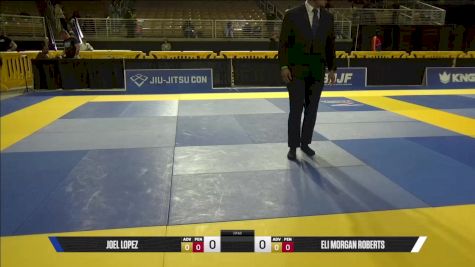 Eli Morgan Roberts vs Joel Lopez 2025 Pan Jiu Jitsu IBJJF Championship