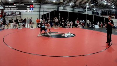 57 kg Cons. Round 5 - Isiac Paulino, Noke Wrestling RTC vs Bowen Downey, Panther Wrestling Club RTC