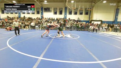 152 lbs Quarterfinal - Delana Fausett, Mahar vs Sofia Vraka, Billerica