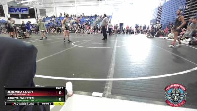 100 lbs Round 3 (4 Team) - Jeremiha Covey, Missouri Outlaws vs Atreyu Whitten, OpenMats Wrestling Club