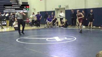 106 lbs Champ. Round 1 - Connor McGonegle, Iowa City, Liberty vs Cooper Dean, Waterloo West