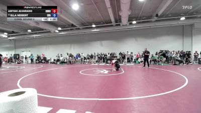 Cons. Round 2 - Ariyah Alvarado, Skyview Wolverine Wrestling Club vs Ella Neibert, Contenders Wrestling Academy