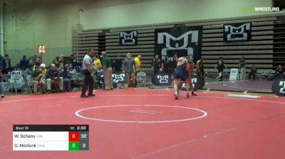 184 lbs Quarterfinal - Will Schany, Virginia vs Dan Mcclure, Long Island