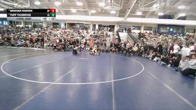 113 lbs Cons. Semi - Tuff Thornton, South Summit vs Bridger Hansen, Desert Peaks