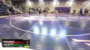 113 lbs Cons. Semi - Rowan Berndt, Team Elite Wrestling vs Gabe Wassom, Unaffiliated