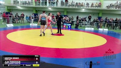 61kg Quarterfinal - Ashton Senko, Coast WA vs Alex Painchaud, Swift Current Titans WC