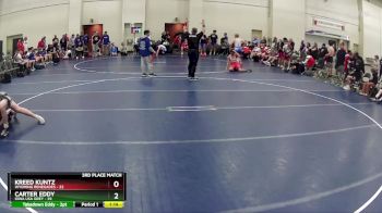 175 lbs Finals (8 Team) - Kreed Kuntz, Wyoming Renegades vs Carter Eddy, Iowa USA Grey