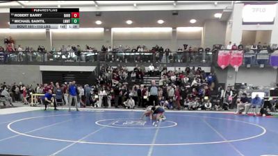 113 lbs Round Of 16 - Robert Barry, Danbury vs Michael Saintil, Lyman Mem/Windham Tech