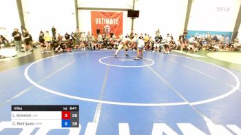 129 kg Quarterfinal - Layton Schmick, LAW vs Caleb Rodriguez, Compound/RPW