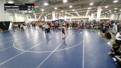 132 lbs Champ. Rd Of 16 - Bennett Hinkins, Utah vs Elias Martinez, New Mexico