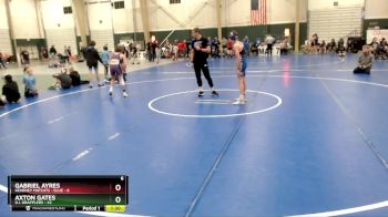 110 lbs Round 2 (8 Team) - Jaxsen Draves, G.I. Grapplers vs Lincoln Schall, Kearney Matcats - Blue