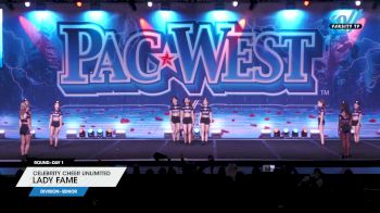 Celebrity Cheer Unlimited - Lady Fame [2025 L3 Senior Day 1] 2025 PacWest Grand Nationals