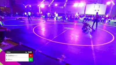 83 lbs Consi Of 4 - Brennen Collins, Bald Eagle vs Renzhi Yi, Bay Area Dragons WC