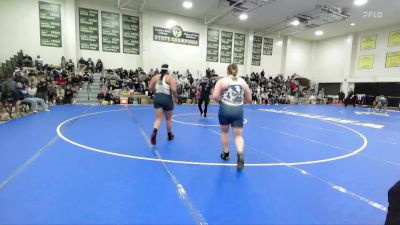 207 lbs Quarterfinals (8 Team) - Keana Valle, Menlo A vs Emma Smith, Bandit