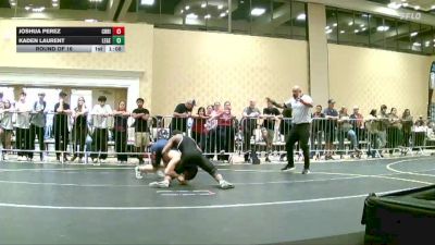 132 lbs Round Of 16 - Joshua Perez, Christopher Columbus HS vs Kaden Laurent, Legends Of Gold LV