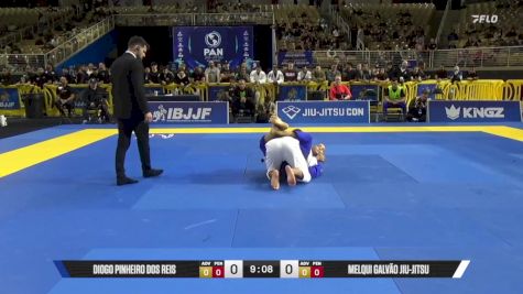 Jordan Vaisman vs Diogo Pinheiro Dos Reis 2025 Pan Jiu Jitsu IBJJF Championship