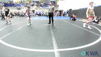 76 lbs Consolation - Heston Klinglesmith, Perry Wrestling Academy vs Frankie Robertson, Hennessey Takedown Club