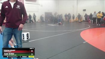 59-63 lbs Quarterfinal - Edson Kempf, North Posey vs Duke Burks, Carmel USA Wrestling