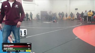 59-63 lbs Quarterfinal - Edson Kempf, North Posey vs Duke Burks, Carmel USA Wrestling