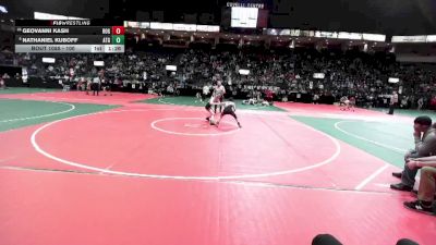 100 lbs Champ. Round 1 - Geovanni Kash, ROGA vs Nathaniel Kuboff, ATGA