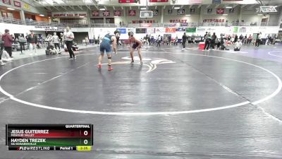 174 lbs Quarterfinal - Jesus Guiterrez, Missouri Valley vs Hayden Trezek, SIU Edwardsville