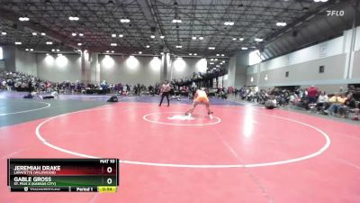 157 lbs Cons. Round 6 - Gable Gross, St. Pius X (Kansas City) vs Jeremiah Drake, Lafayette (Wildwood)