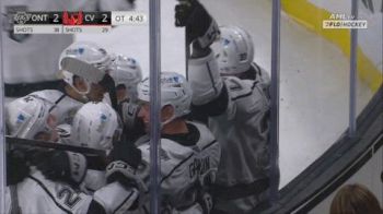 MUST SEE: Ontario Clinches Pacific Division Title Thanks To OT Winner From Glenn Gawdin