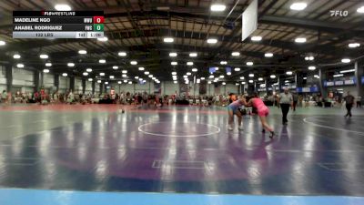 132 lbs Rr Rnd 2 - Madeline Ngo, MetroWest United vs Anabel Rodriguez, Wrecking Crew Dream Crushers