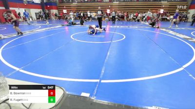 98 lbs Consolation - Beckett Bowman, Bixby JH Boys vs Raider Fugett, Bixby JH Boys