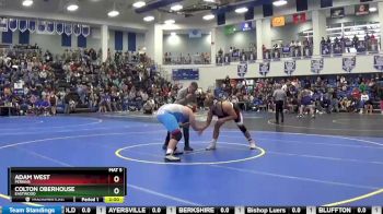 285 lbs Champ. Round 2 - Adam West, PERKINS vs Colton Oberhouse, EASTWOOD