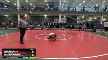 85 lbs Round 1 (6 Team) - Tony Biondillo, Brecksville vs Dylan Daugherty, Columbus St. Francis Desales