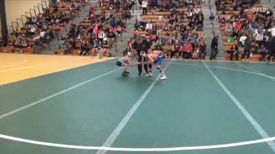 70 lbs Champ. Round 1 - Asher Wills, Zumbrota-Mazeppa Cougars vs Logan Fratzke, Immortal Athletics WC