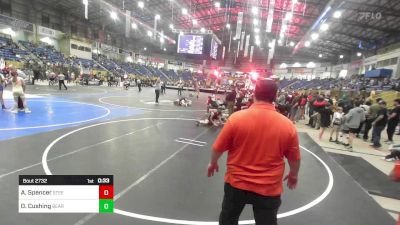 130 lbs Consi Of 4 - Aurora Spencer, Steel City Reloaded vs Daisy Cushing, Bear Creek Jr. Wrestling
