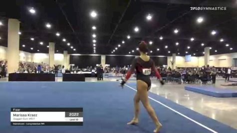 Marissa Kraez - Floor, Daggett Gym #817 - 2021 USA Gymnastics Development Program National Championships