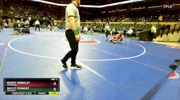 126 Class 1 lbs Cons. Round 1 - Rocco Stanley, Principia vs Wyatt Weekley, Sherwood