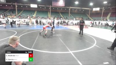 114 lbs 3rd Place - Cru McBride, Wolfpack Wrestling Academy vs Dominic Garcia, NM Gold