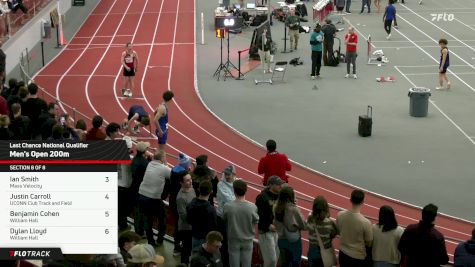 Men's 200m Open, Prelims 8