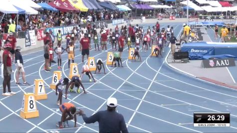 Youth Boys' 200m Championship, Semi-Finals 1 - Age 10