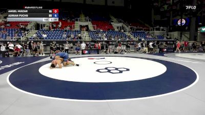 215 lbs Cons. Rd Of 64 - Angel Huizar, WA vs Adrian Fuchs, MN