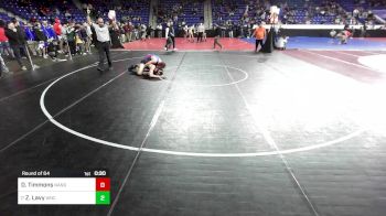 190 lbs Round Of 64 - David Timmons, North Andover vs Zachary Lavy, Winnacunnet