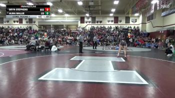 140 lbs Cons. Round 1 - Alina Mallie, Lisbon vs Bryn Stephens, North Scott