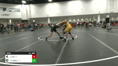 157 lbs Rd Of 32 - Jared Hill, Wyoming vs Peyten Kellar, Ohio