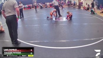 50 lbs Round 4 (6 Team) - Theodore Fritinger, Ohio Hazards vs Lane Chumbley, South Paulding Jr Spartans