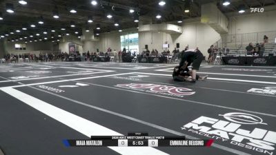 Emmaline Reusing vs Maia Matalon 2026 ADCC West Coast Trials