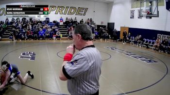 121 lbs Quarterfinal - Ezra Gowatski, Connellsville vs Jojo Norman, Canon McMillon