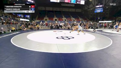 190 lbs Champ. Rd Of 32 - Brayden Ranauto, DE vs Marco Casillas, IL