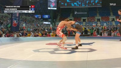 138 lbs Champ. Rd Of 64 - Marcus Malone, IN vs Coen Roberts, ID