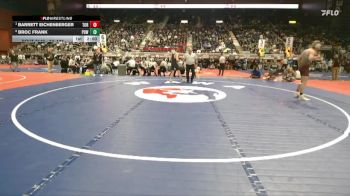 3A-138 lbs Quarterfinal - Barrett Eichenberger, Torrington vs Broc Frank, Powell